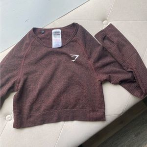 GYMSHARK L/S Crop Top